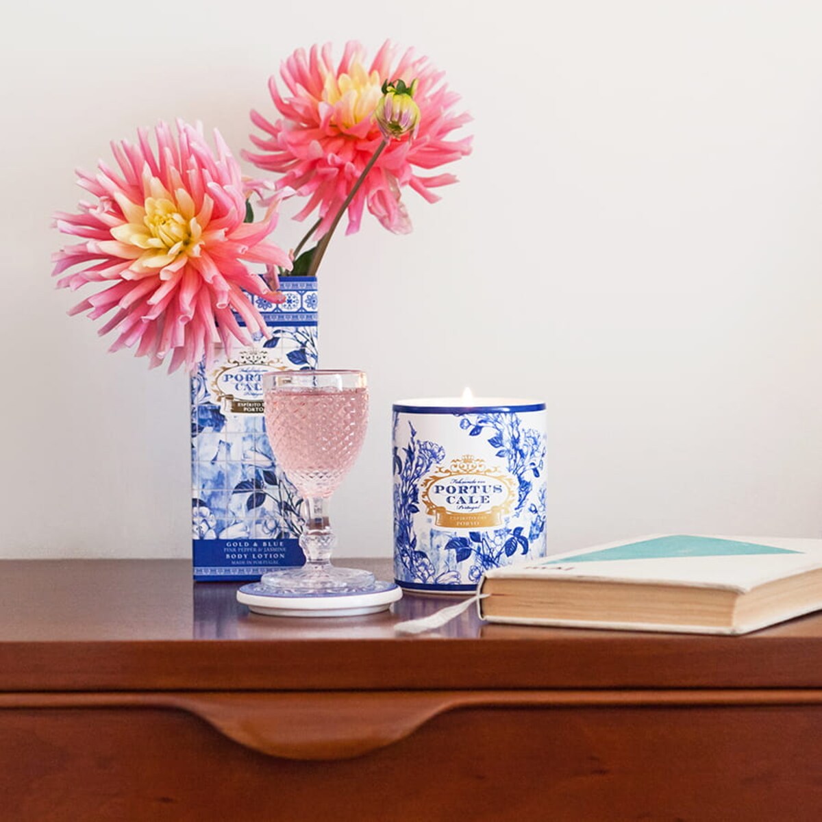 Świeca Portus Cale Gold & Blue