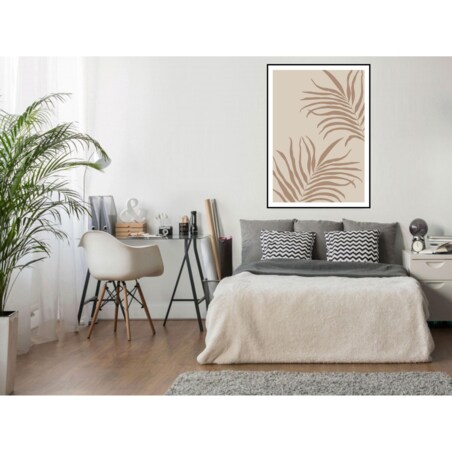 Poster Story, Plakat, Obraz - Brązowe Liście No1, wymiary 60 x 84 cm