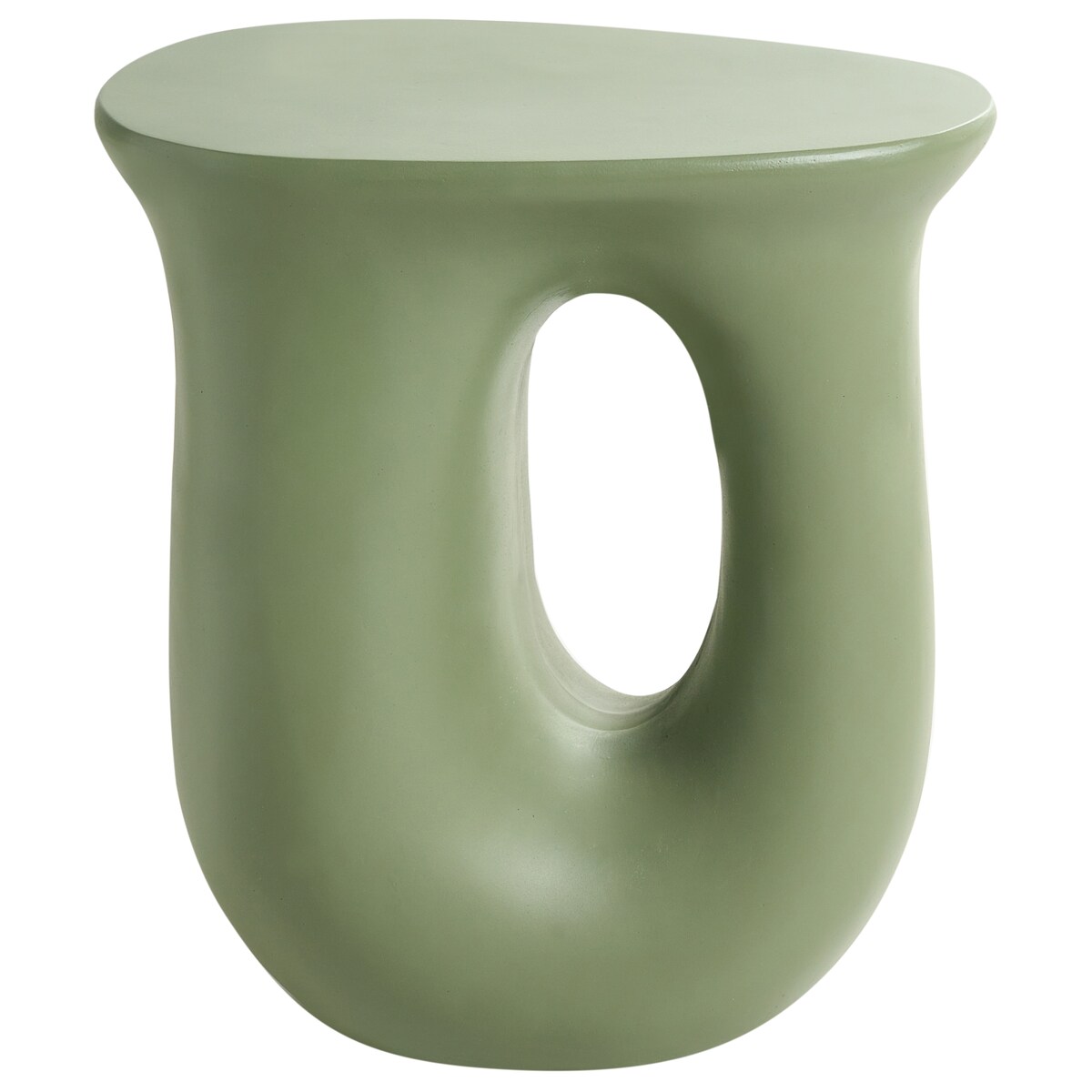 Stolik pomocniczy IDRO 42 cm 28 cm Jasnozielony