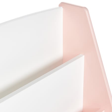 Regał na książki 4 półki LILOET 70 cm Pastelowy róż