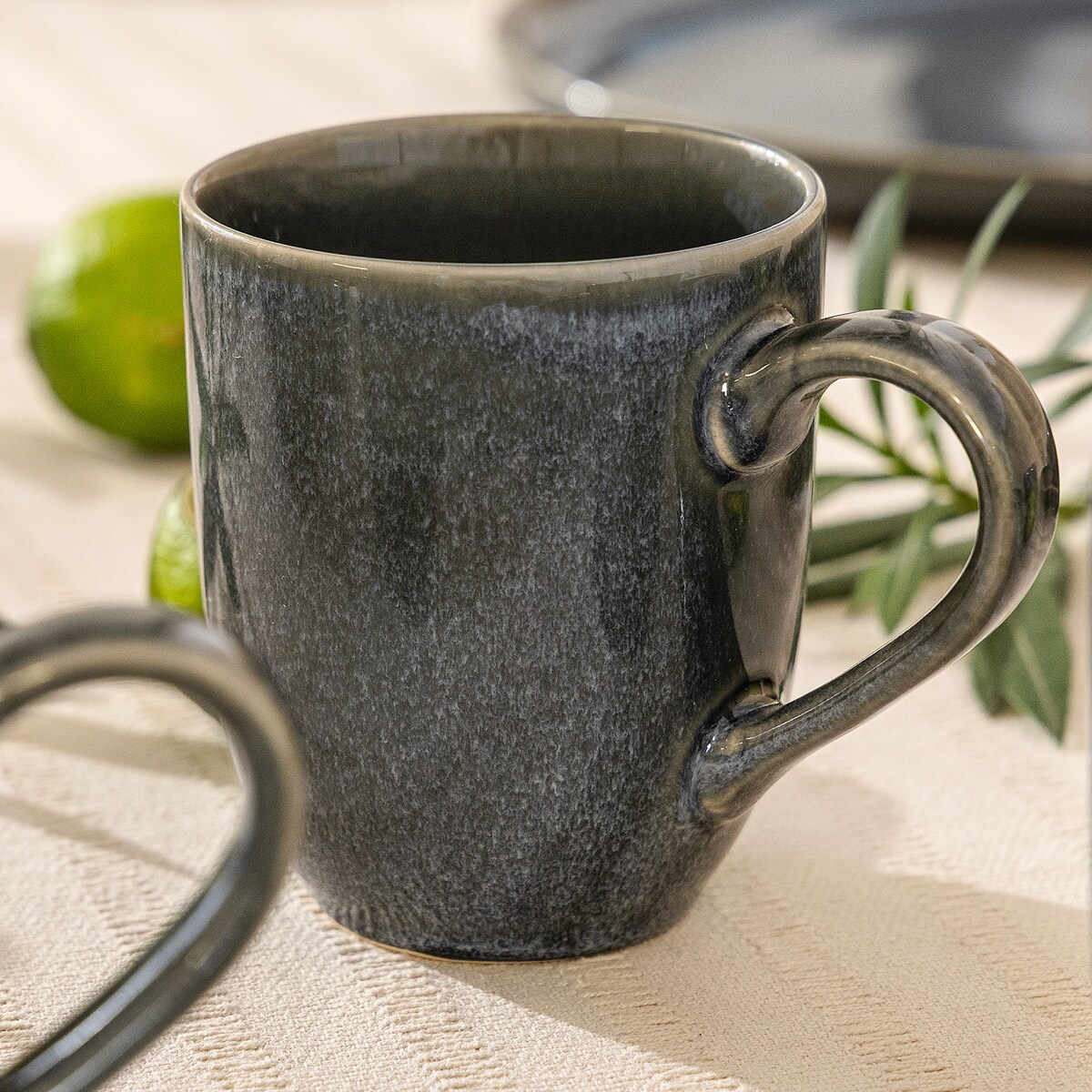 EDA Kubek 6 szt., niebieski/szary/beżowy