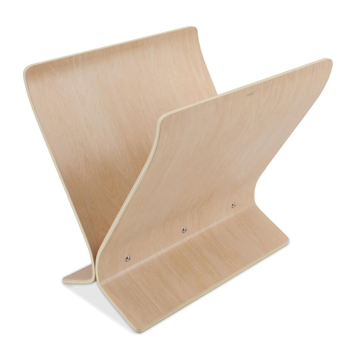 Gazetnik drewniany (naturalny) Arling Umbra