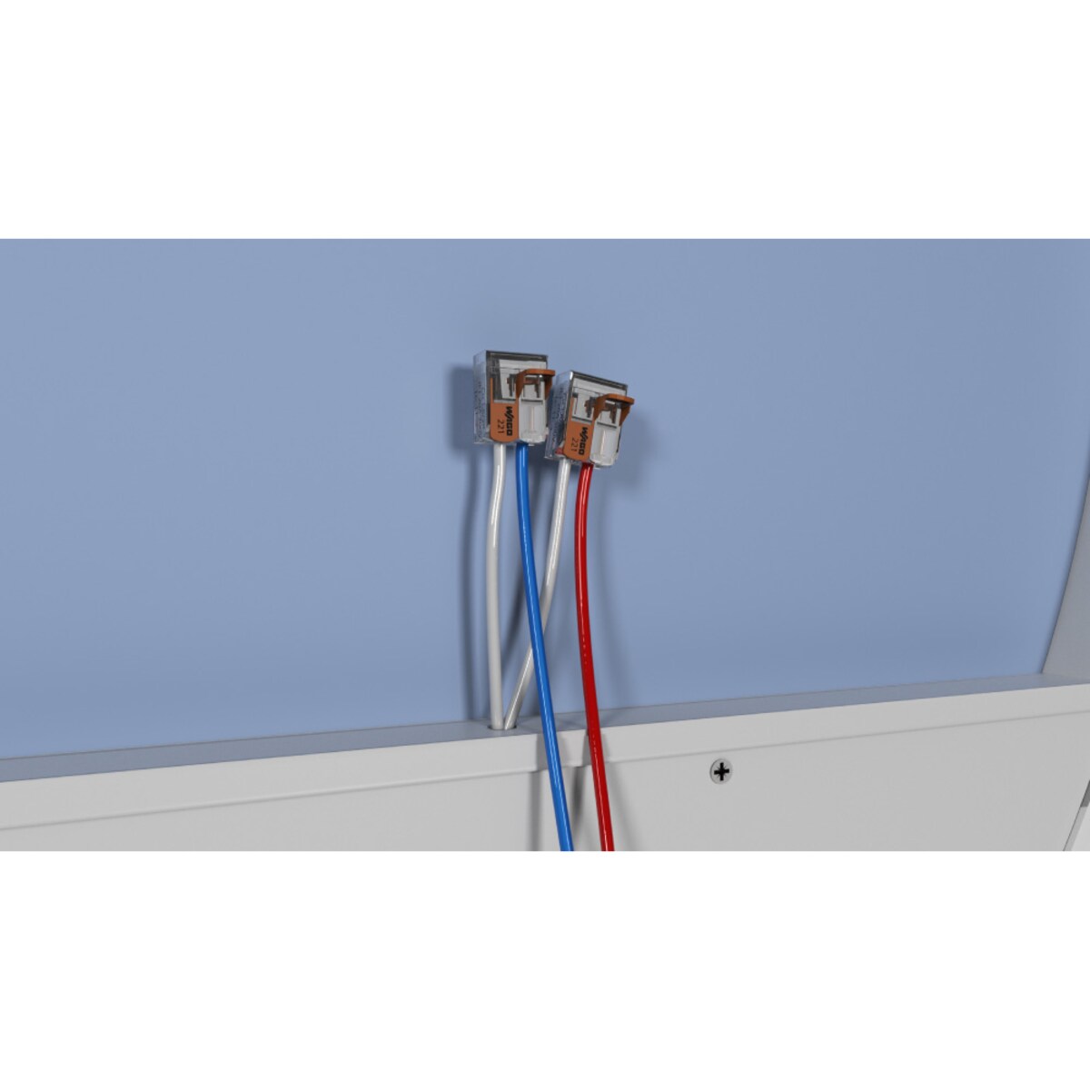 Lustro okrągłe LED z poświatą i włącznikiem – czarne - 60 cm