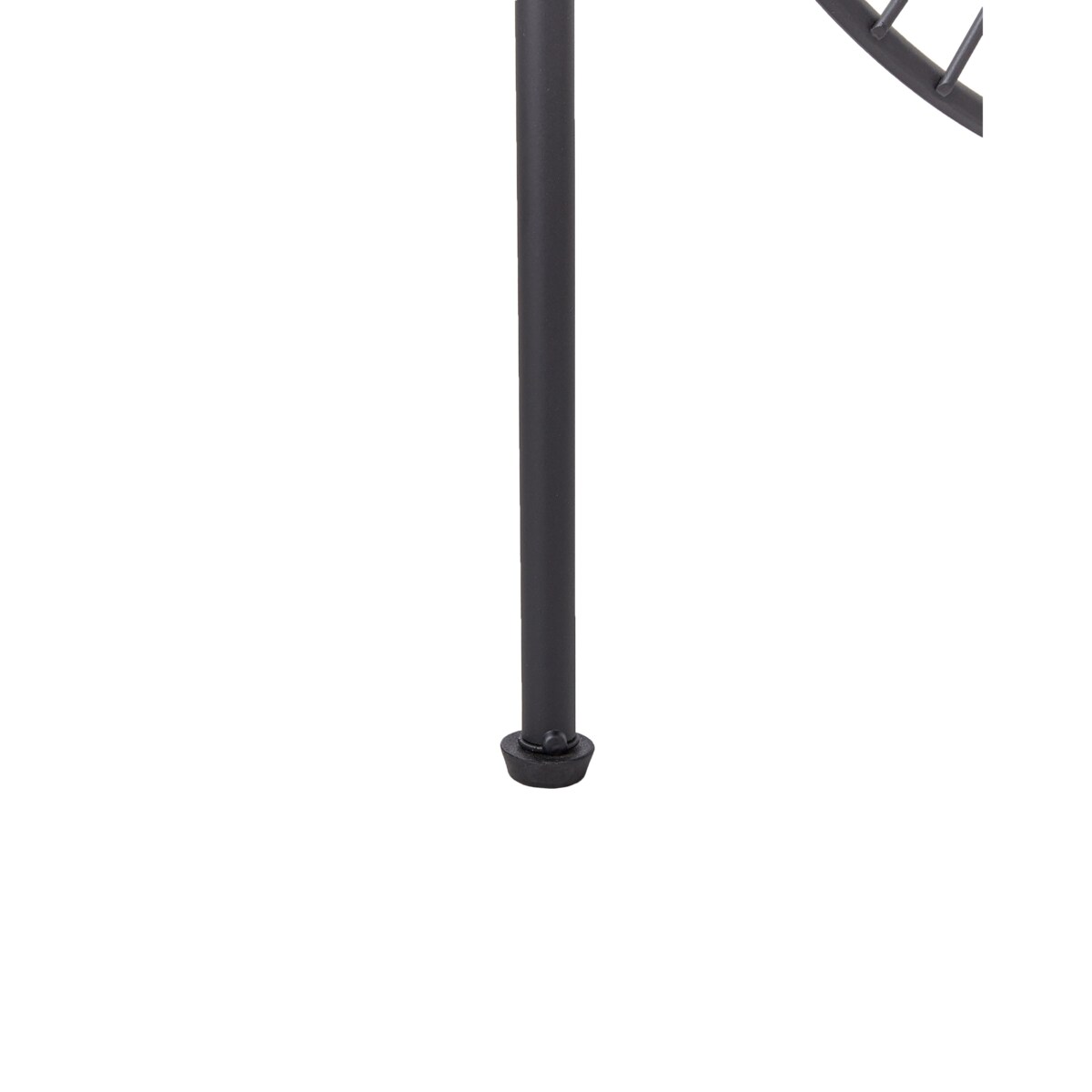 3-panelowy składany parawan pokojowy metalowy 135 x 170 cm czarny NOALE