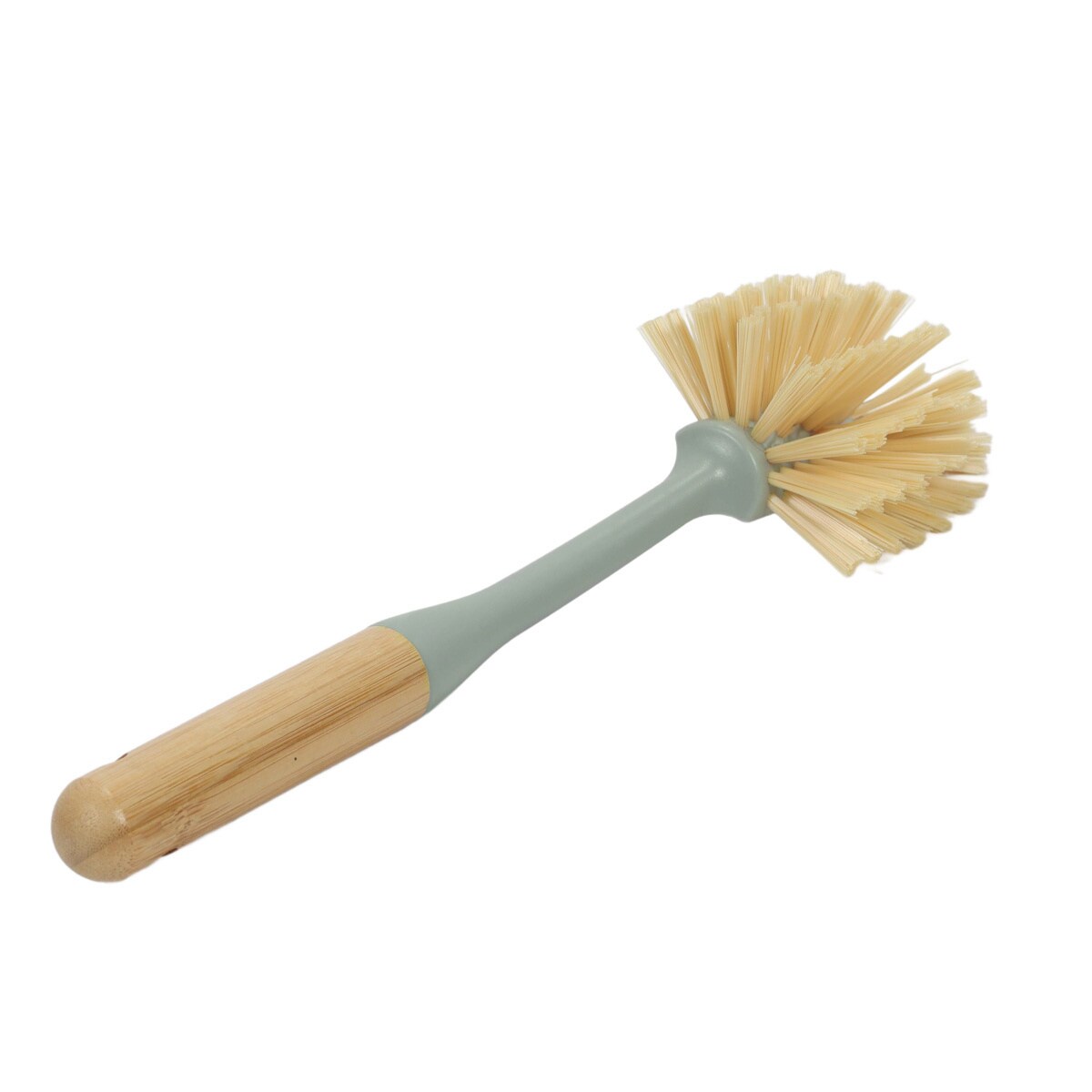 Szczotka do zmywania z uchwytem bambusowym, 28 x 7 x 6 cm