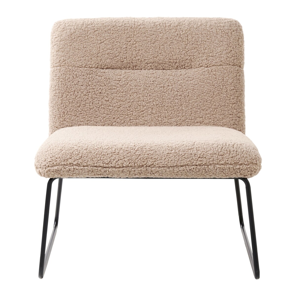 Fotel COTULLA Boucle Beżowy