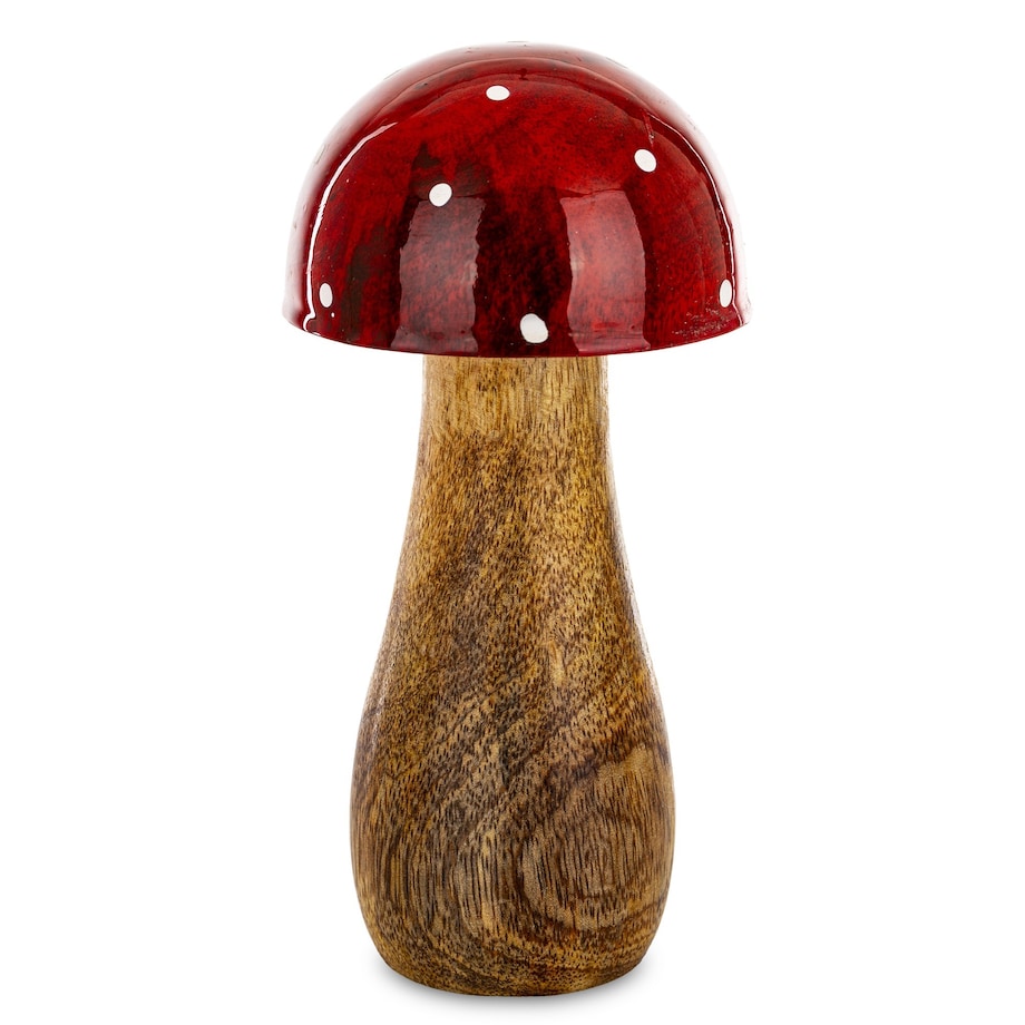 Dekoracja jesienna - grzybek 15x7,5x7,5 MUCHOMOREK