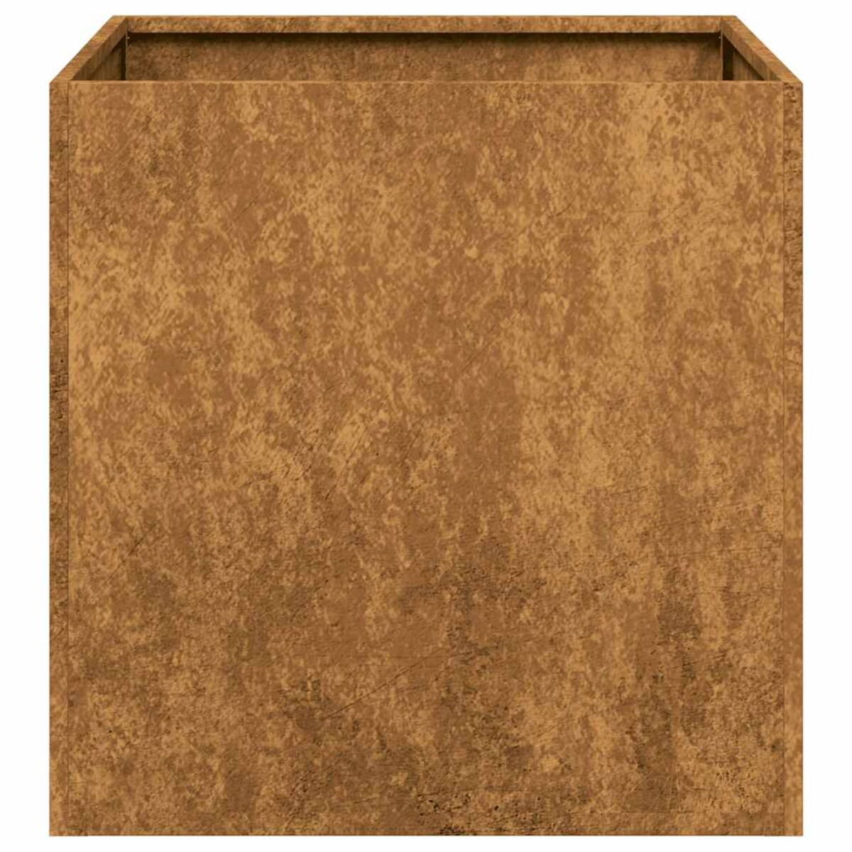 vidaXL Doniczka Rusty 40x40x40 cm Stal nierdzewna