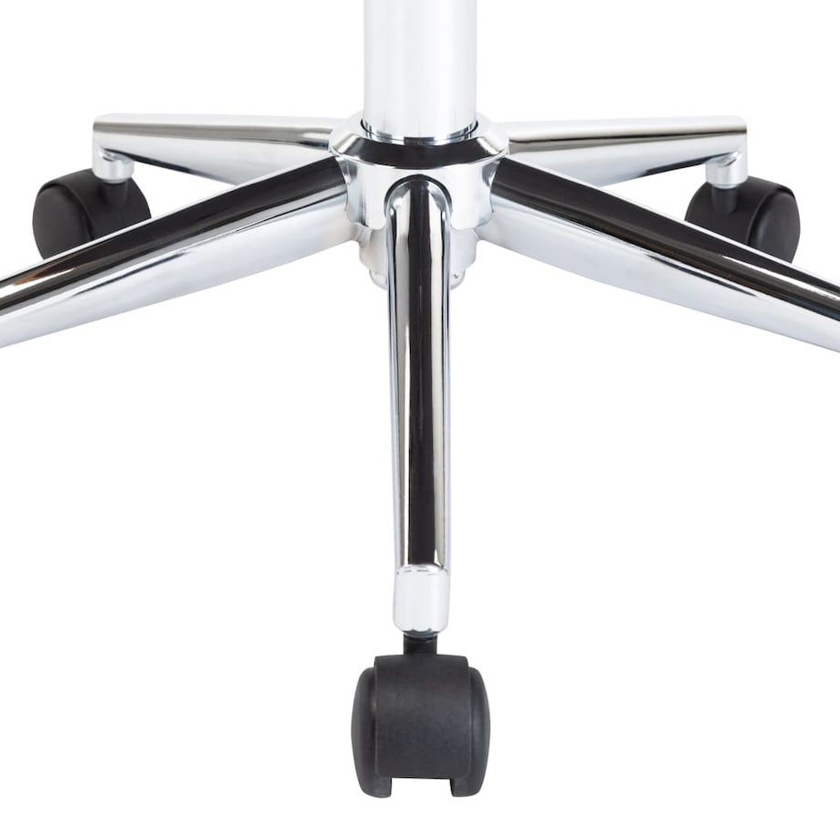 vidaXL Obrotowe krzesło biurowe, czarne, gięte drewno i sztuczna skóra