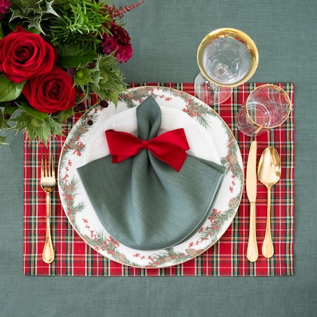 Bieżnik Red Tartan - 50 cm x 150 cm