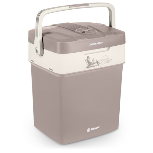 Lodówka turystyczna samochodowa 12V/230V USB funkcja grzania 29l Berdsen