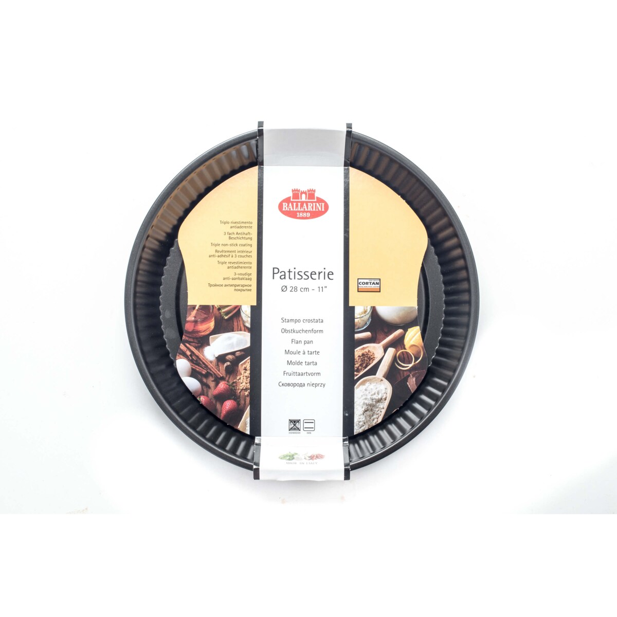 Okrągła płytka forma do pieczenia Ballarini Patisserie - 28 cm