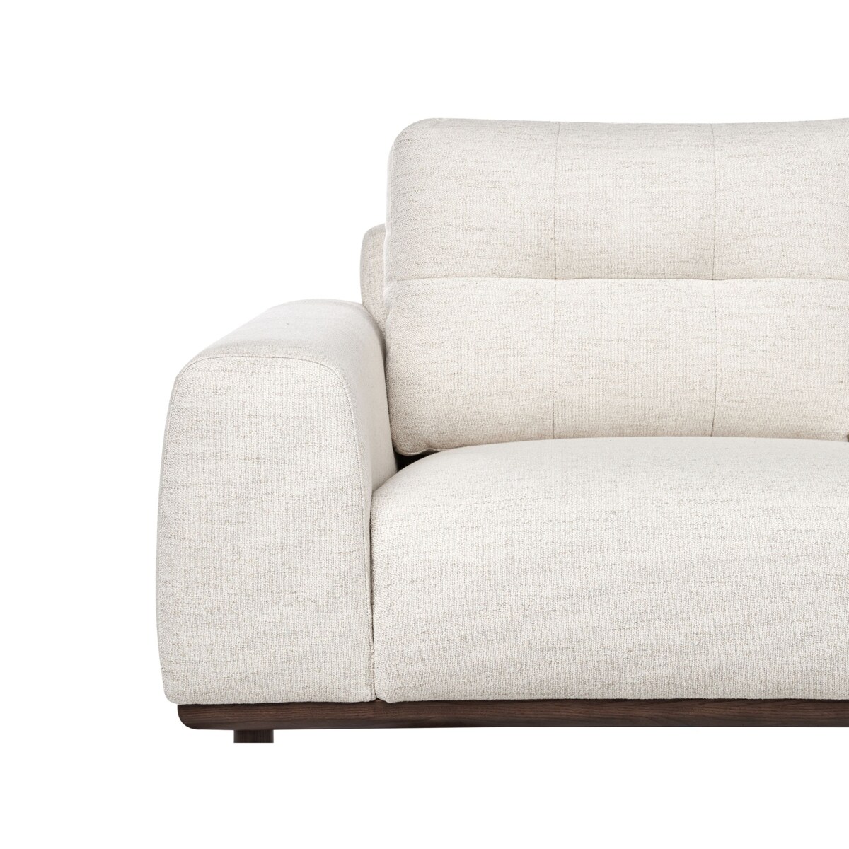 Sofa 2-osobowa jasnobeżowa LAURILA