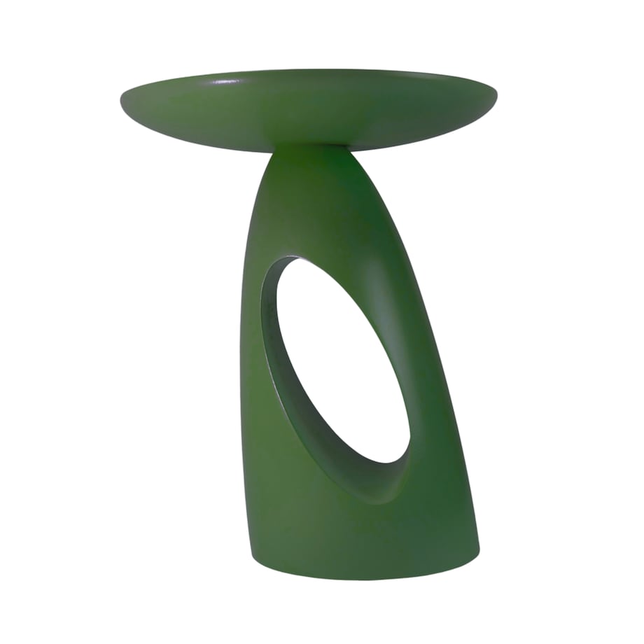 Stolik drewniany różne kolory Island, kolor groszkowa zieleń