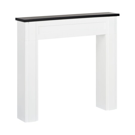 Portal kominkowy BAUDIN Biały