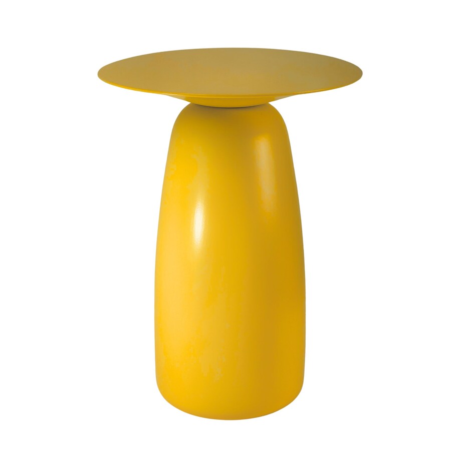 Stolik drewniany różne kolory Baobab 44, kolor żółty