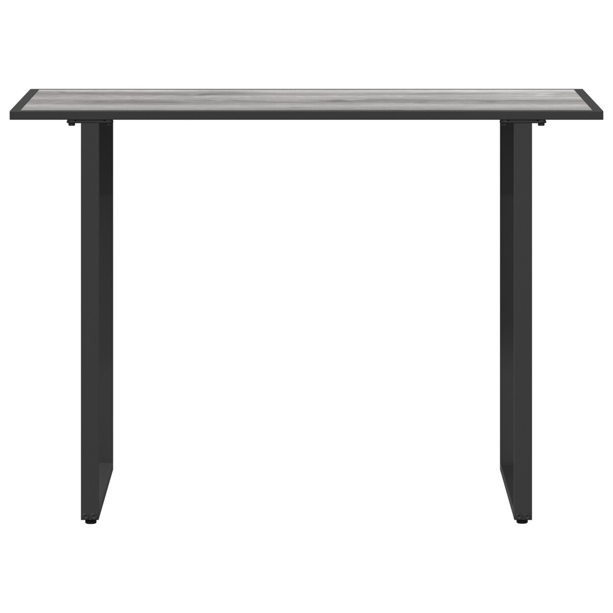 vidaXL Stół Ogrodowy Szary 100x55x70 cm DPC i Stal