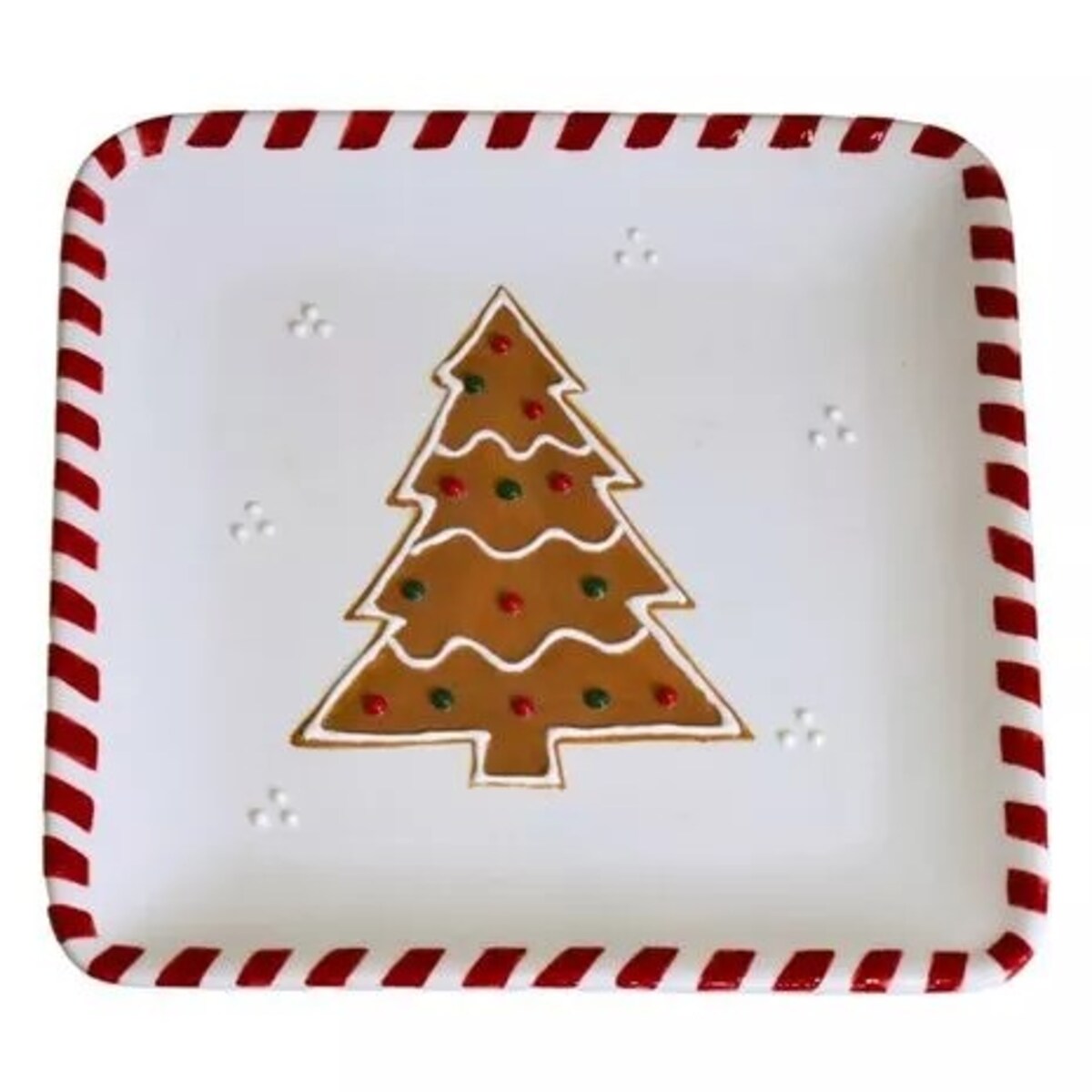 Talerz świąteczny 22x22 cm