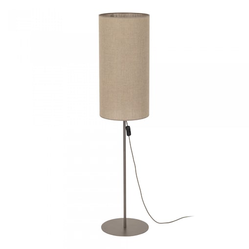 Lampa podłogowa TK Lighting FIENO NEW BROWN 16197 brązowa, tekstylny klosz, E27, 133 cm