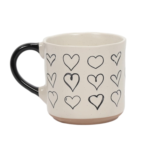 Ceramiczny kubek z uchem, 350 ml