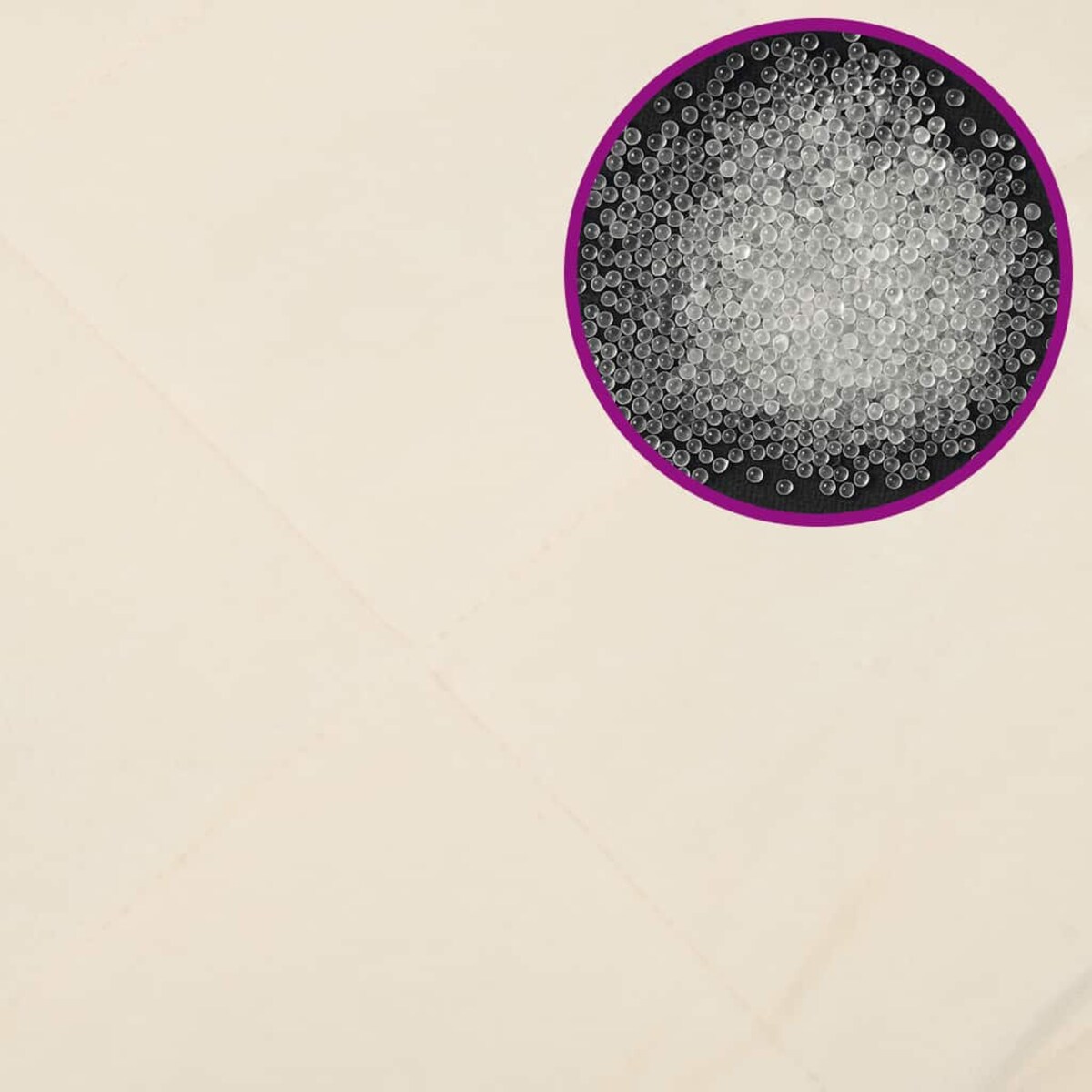 vidaXL Koc obciążeniowy, kremowy, 235x290 cm, 11 kg, tkanina