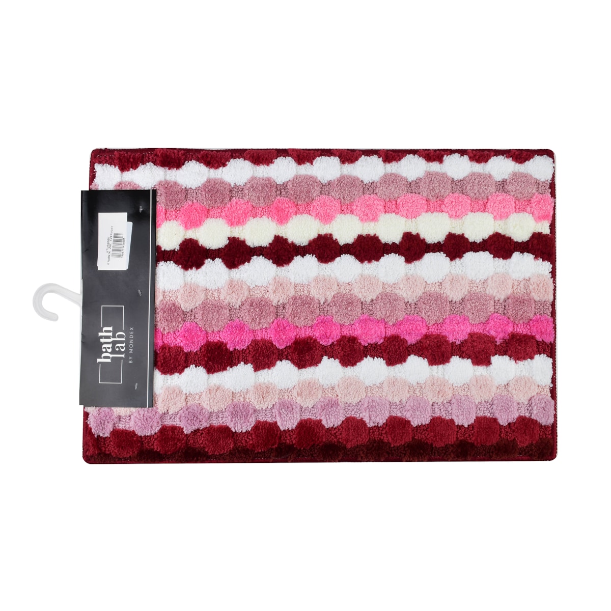 ZAC Dywanik Łazienkowy 40x60cm paski czerwony