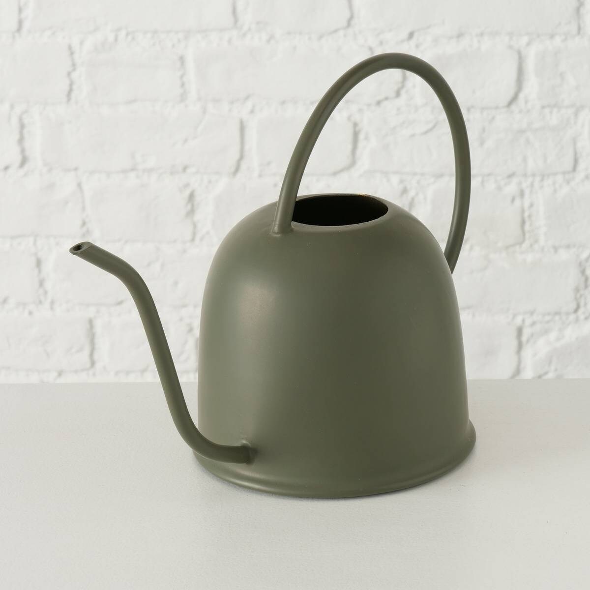 Metalowa konewka Jaryna, emaliowana, 23 cm