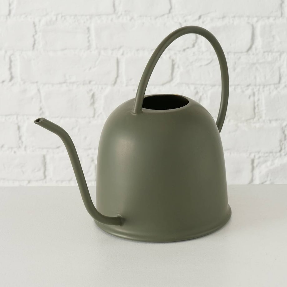 Metalowa konewka Jaryna, emaliowana, 23 cm