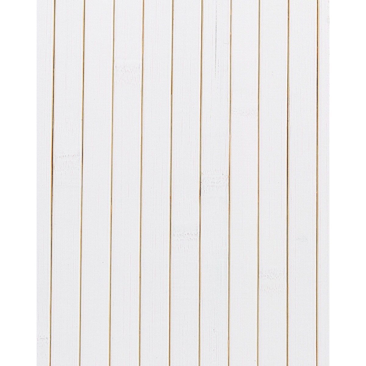 Kosz bambusowy z pokrywą biały KOMARI