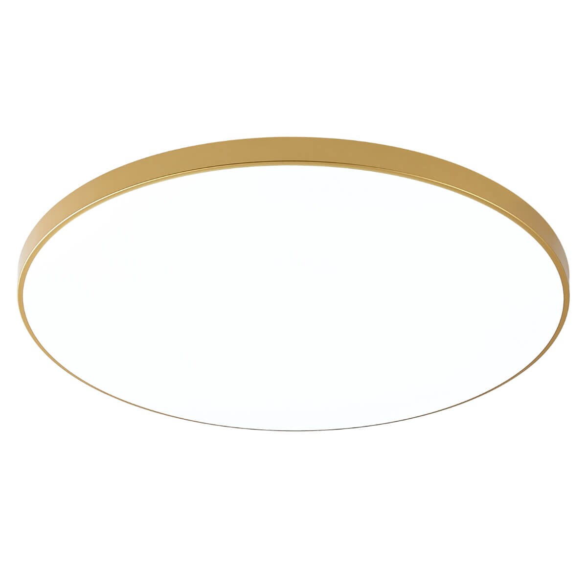 Okrągła lampa sufitowa Veri WM-C7300-S-G Zumaline LED 4000K 32W złoty biały