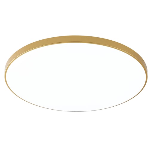 Okrągła lampa sufitowa Veri WM-C7300-S-G Zumaline LED 4000K 32W złoty biały