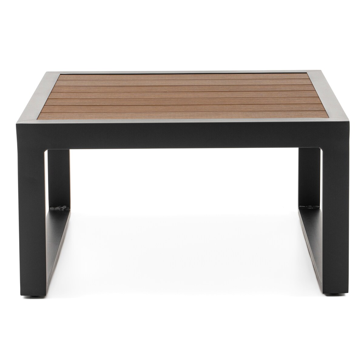 MEBLE OGRODOWE ALUMINIOWE NAROŻNIK NICEA SZARO GRAFITOWA LEWA