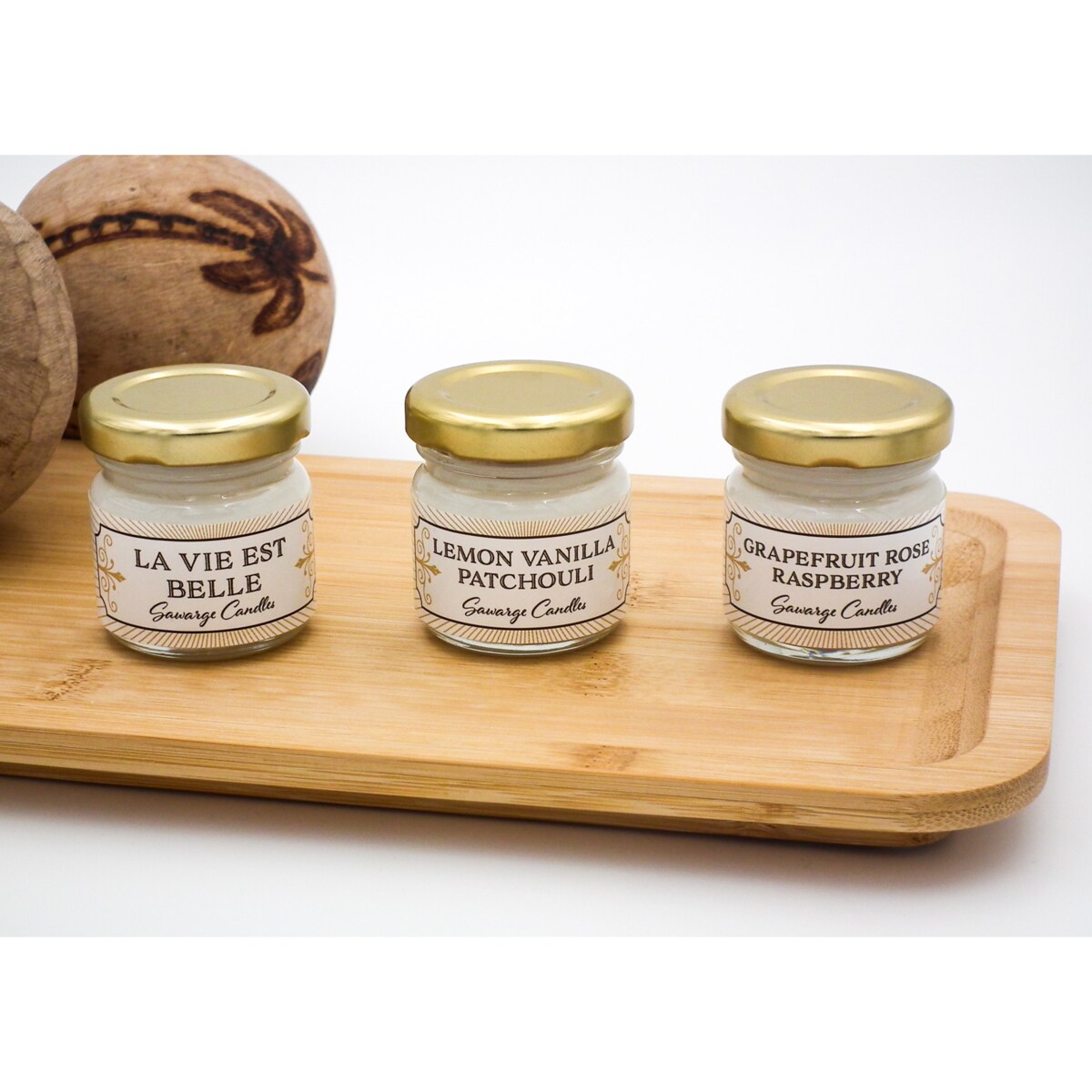 zestaw prezentowy świec zapachowych dla dwojga 6 x 30g