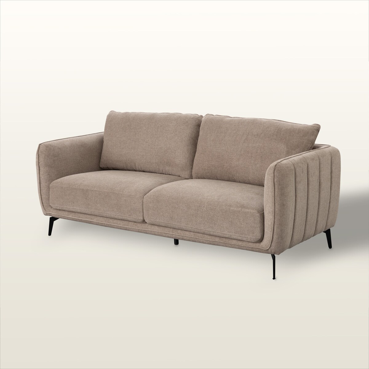 Sofa Horsens beige, 197x85x85 cm