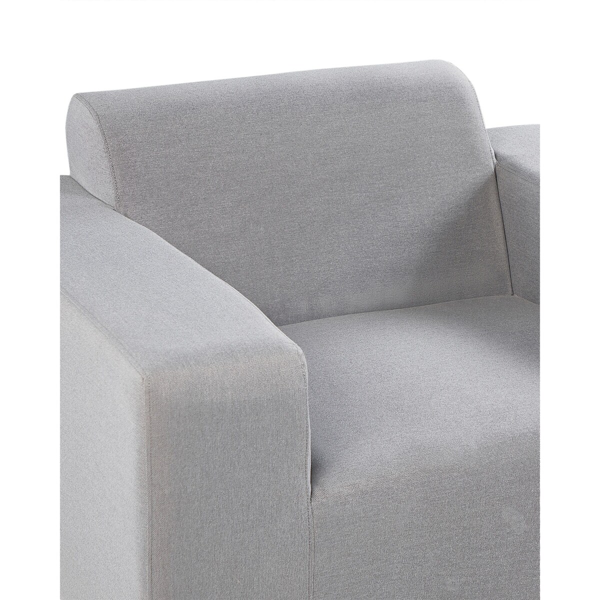 Zestaw 2 foteli ogrodowych jasnoszary z białym ROVIGO