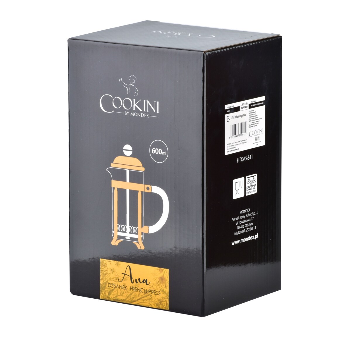 ANA Dzbanek zaparzacz 600ml COOKINI