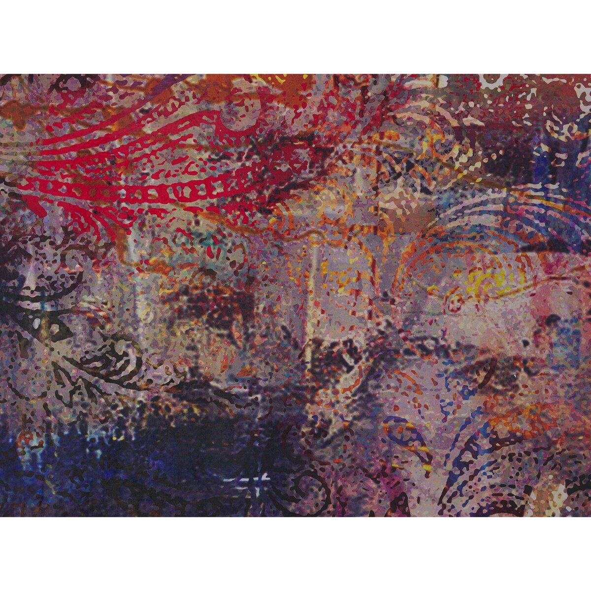 Dywan 140 x 200 cm wielokolorowy MARDIN