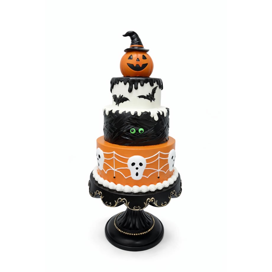 Dekoracja Halloween - tort z dynią 41x19,5x19,5 cm KEYK