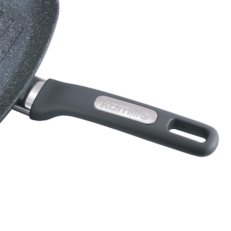 Patelnia grillowa granitowa 28cm indukcja KAMILLE