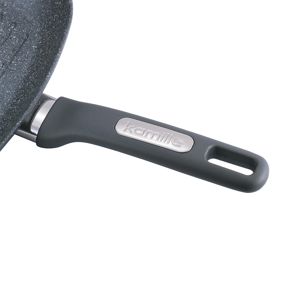 Patelnia grillowa granitowa 28cm indukcja KAMILLE
