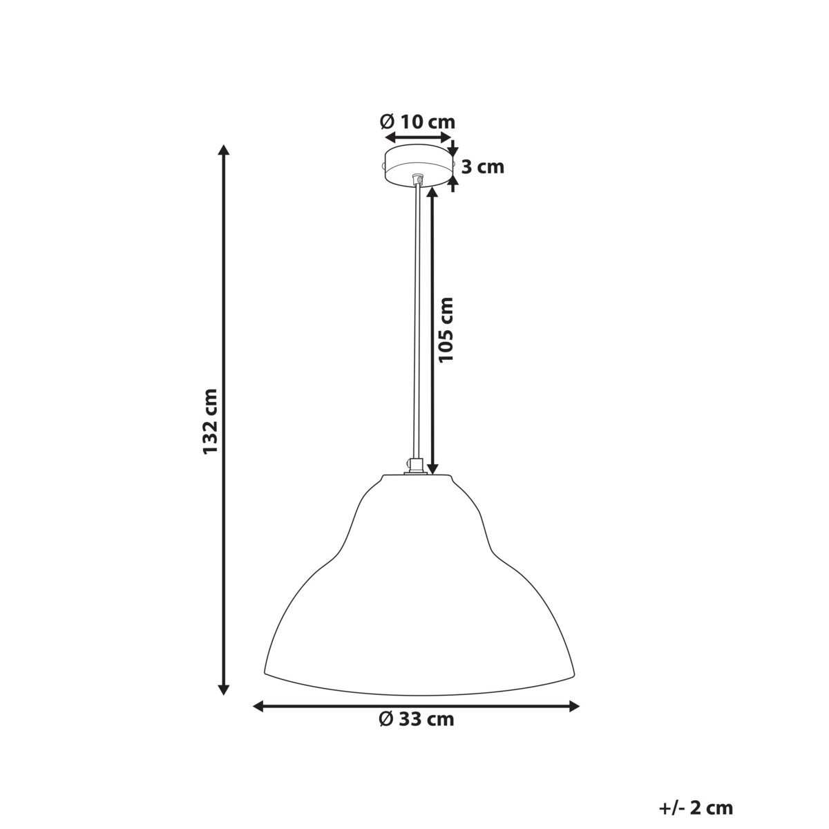 Lampa wisząca KABALEBO Papier-mâché Szary