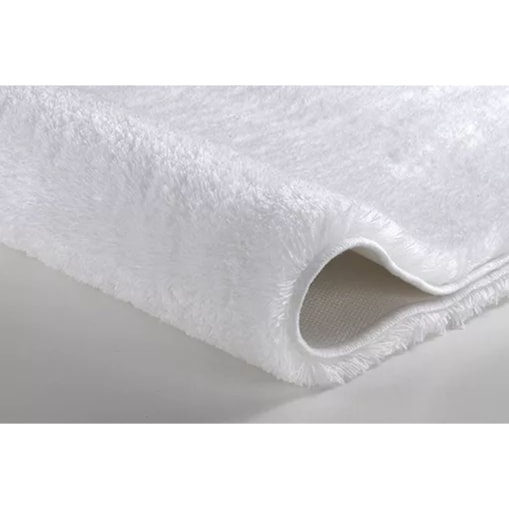 Kleine Wolke Relax Dywanik łazienkowy polarny biały 85x150 cm