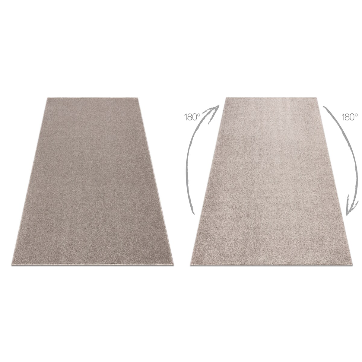 Dywan ETON PLUS beż jednolity, 300x400 cm