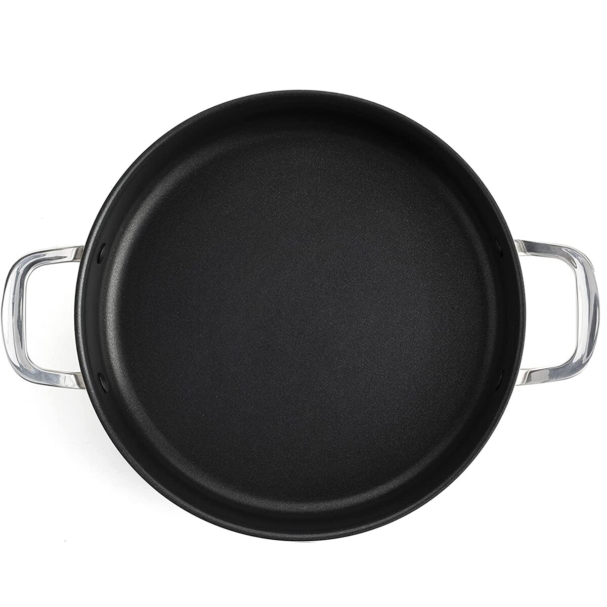 Patelnia stalowa z powłoką, głęboka z pokrywką 28 cm / KitchenAid