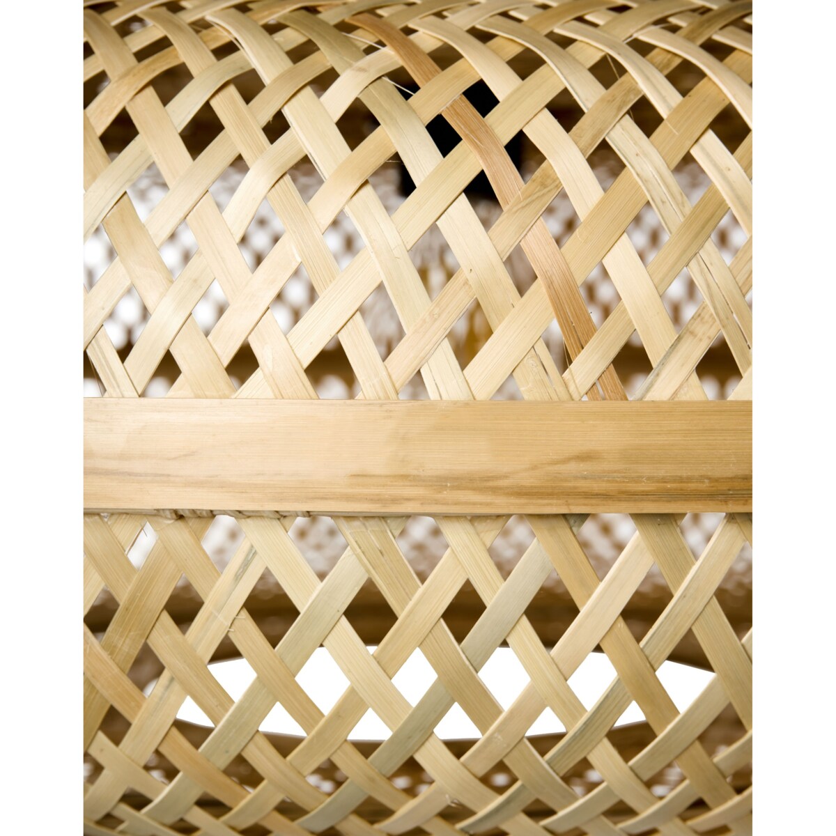 Lampa wisząca LAJAS Drewno bambusowe Naturalny