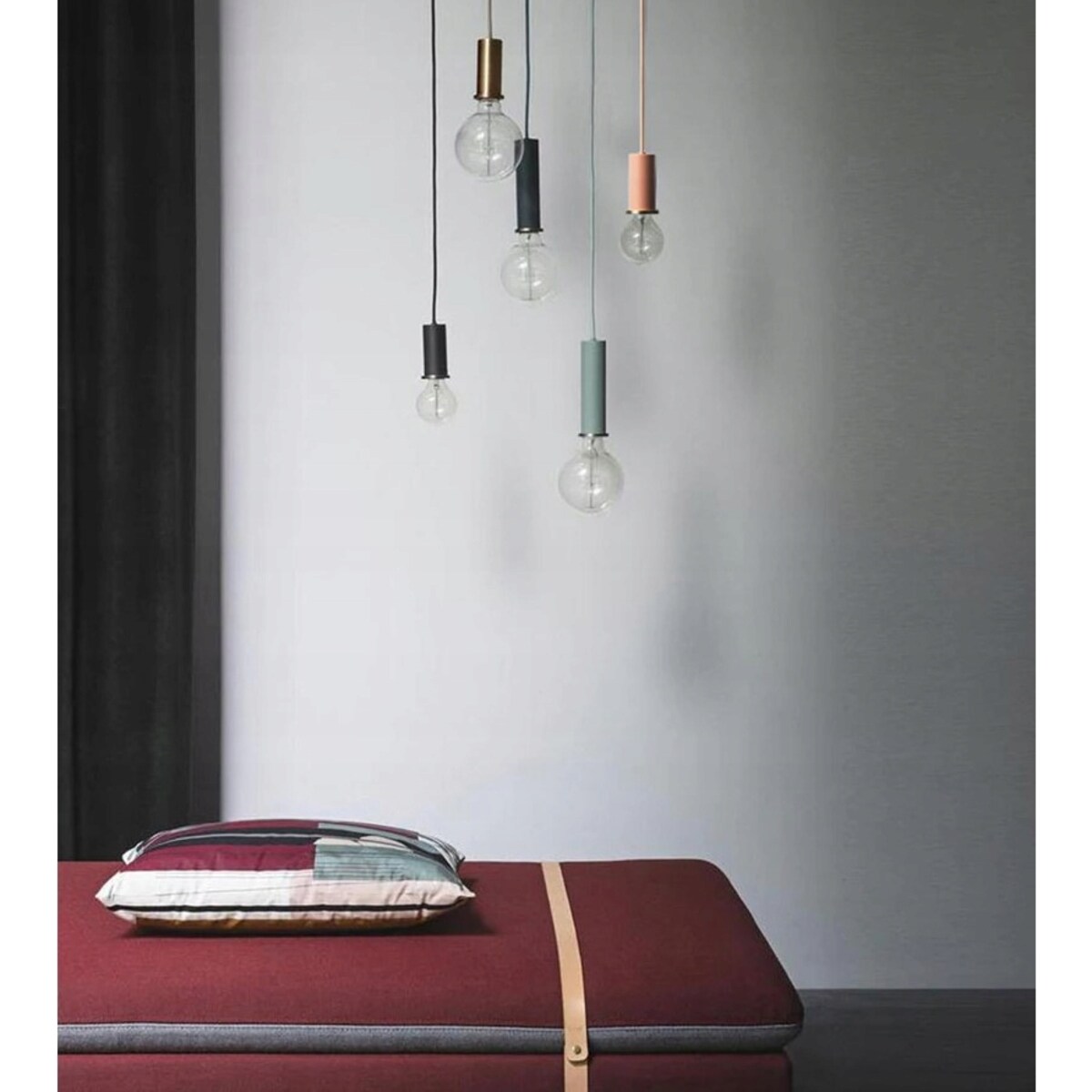 Nowoczesna Lampa Wisząca Osti A Metal Kolory Led