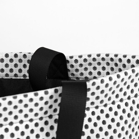Torba na zakupy materiałowa 54x31 wzór kropki