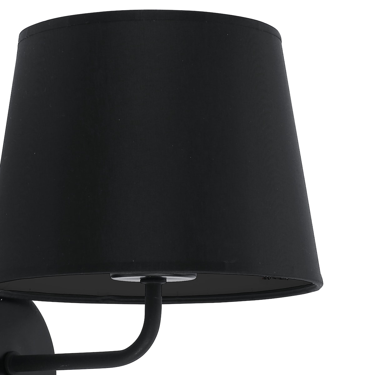 Kinkiet ścienny TK Lighting MAJA BLACK 1884 czarny E27 z włącznikiem do sypialni i salonu