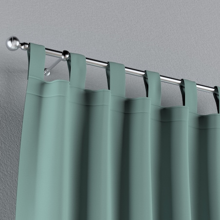 Zasłona na szelkach 1 szt. 130x245 miętowy