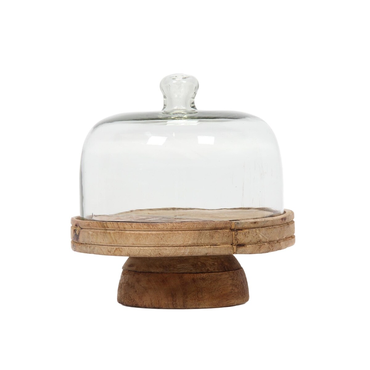 Patera na ciasto z drewna mango, Ø 19 cm